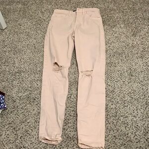 Banana Republic Pink Skinny Jeans size:25